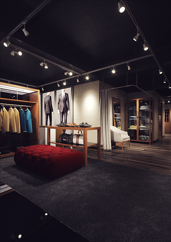 Tailor shop 3D rendering（图ZMjU1ODc5MzY=） - 场景 - 站酷设计师iwmi原创素材 - 站酷ZCOOL