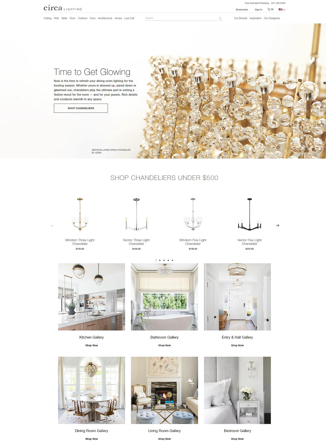 灯饰独立站shopify首页店铺装修