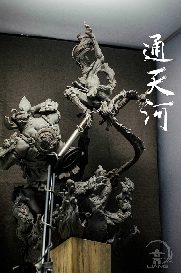 西游记之通天河 原型设计(图ZNDUyOTA2MTY=) - 手办/模玩 - 站酷设计师离谱哥哥原创素材 - 站酷ZCOOL