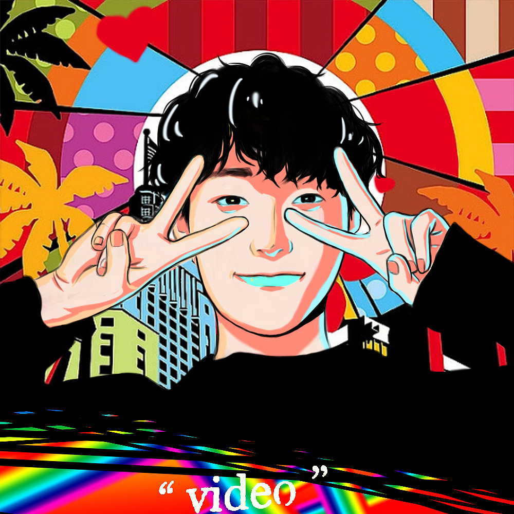 男生头像画|插画|新锐潮流插画|九心巧克力_原创作品-站酷zcool