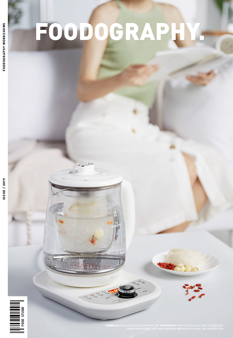 小家电摄影 | 小熊养生壶 ✖ foodography(图ZMjIwMDgzMTAw) - 产品摄影 - 站酷设计师Foodography原创素材 - 站酷ZCOOL