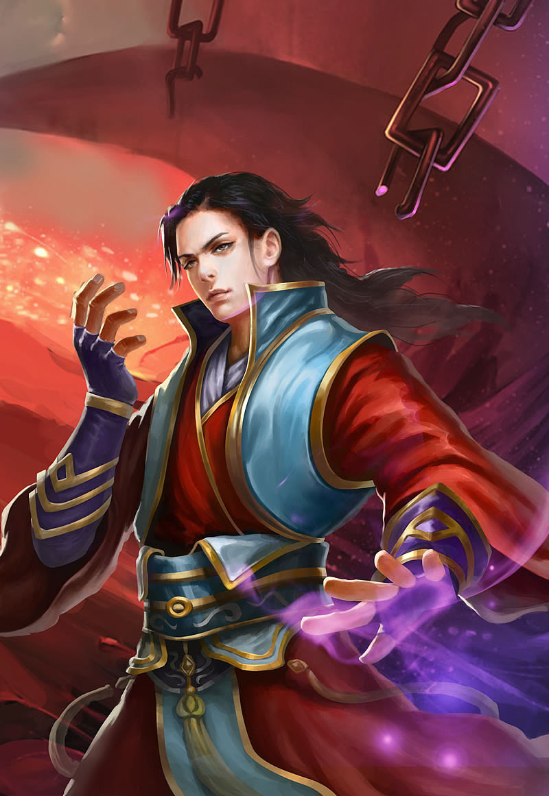 手机游戏卡牌人物