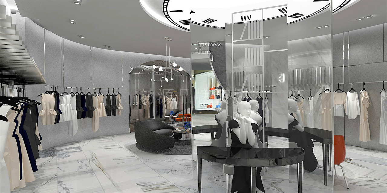 15小时场合服饰女装专卖店设计|15小时女装专卖店设计（图ZMTIxNDE4Mjcy） - 家装设计 - 站酷设计师易源品牌策划原创素材 - 站酷ZCOOL