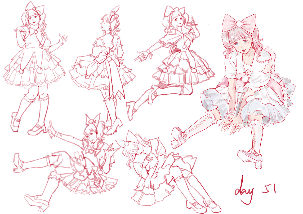 #速写60天挑战赛# day51@速写班长