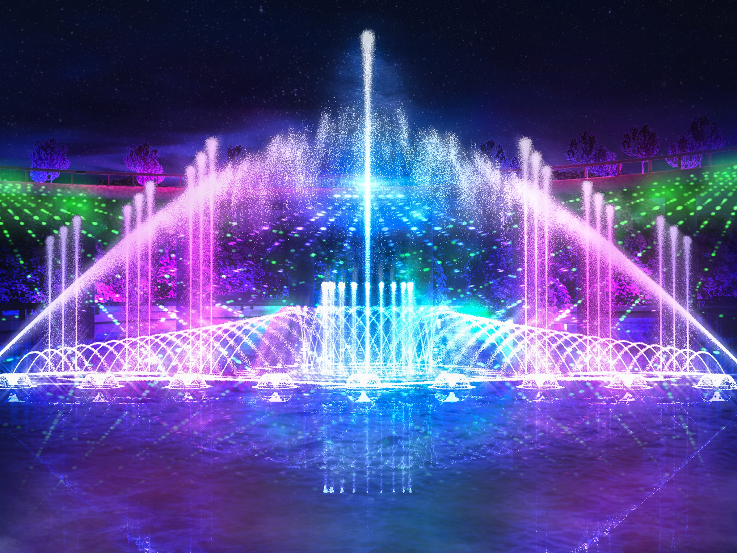 大中型旱喷 喷泉 广场音乐喷泉-阿里巴巴