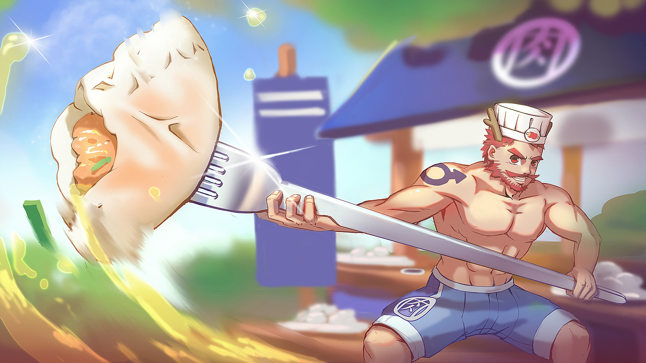 近期沉迷游戏，同人作品选上（图ZMTI3OTUwNjk2） - 游戏原画 - 站酷设计师kate8589原创素材 - 站酷ZCOOL