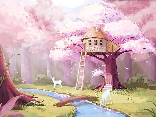 梦幻森林（个人主页-ZNTM3MjIzMTY=） - 创作习作 - 站酷设计师二十三楼的寒武纪原创素材 - 站酷ZCOOL