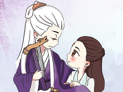 Q版帝君与凤九（个人主页-ZNTExNTcwNTI=） - 创作习作 - 站酷设计师银酱不是酱原创素材 - 站酷ZCOOL