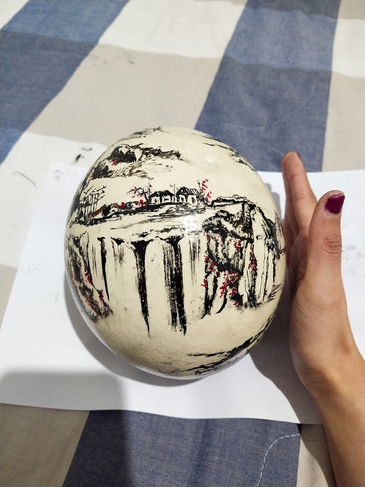 鸵鸟蛋_一点艺术-站酷zcool