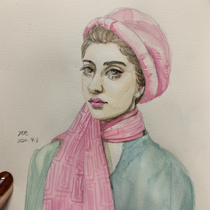 2022年的一些水彩画