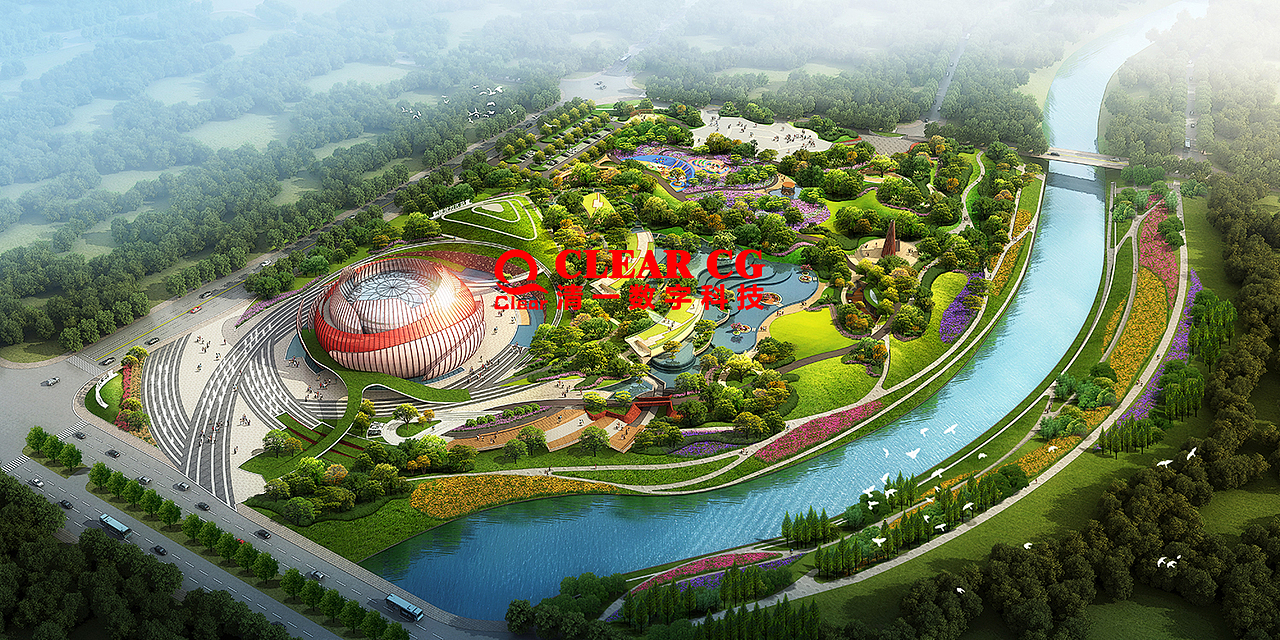 景观表现（图ZMTA5MjgwMzIw） - 景观设计 - 站酷设计师清一数字科技原创素材 - 站酷ZCOOL