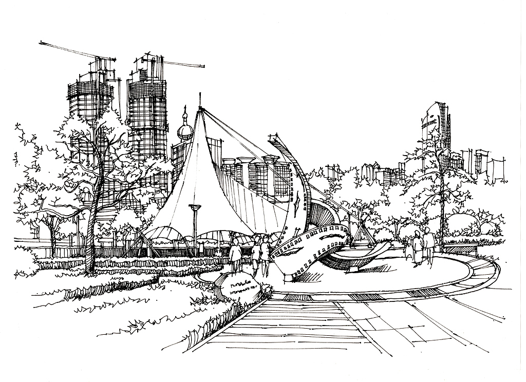 青岛七月广场手绘作品青岛手绘培训组