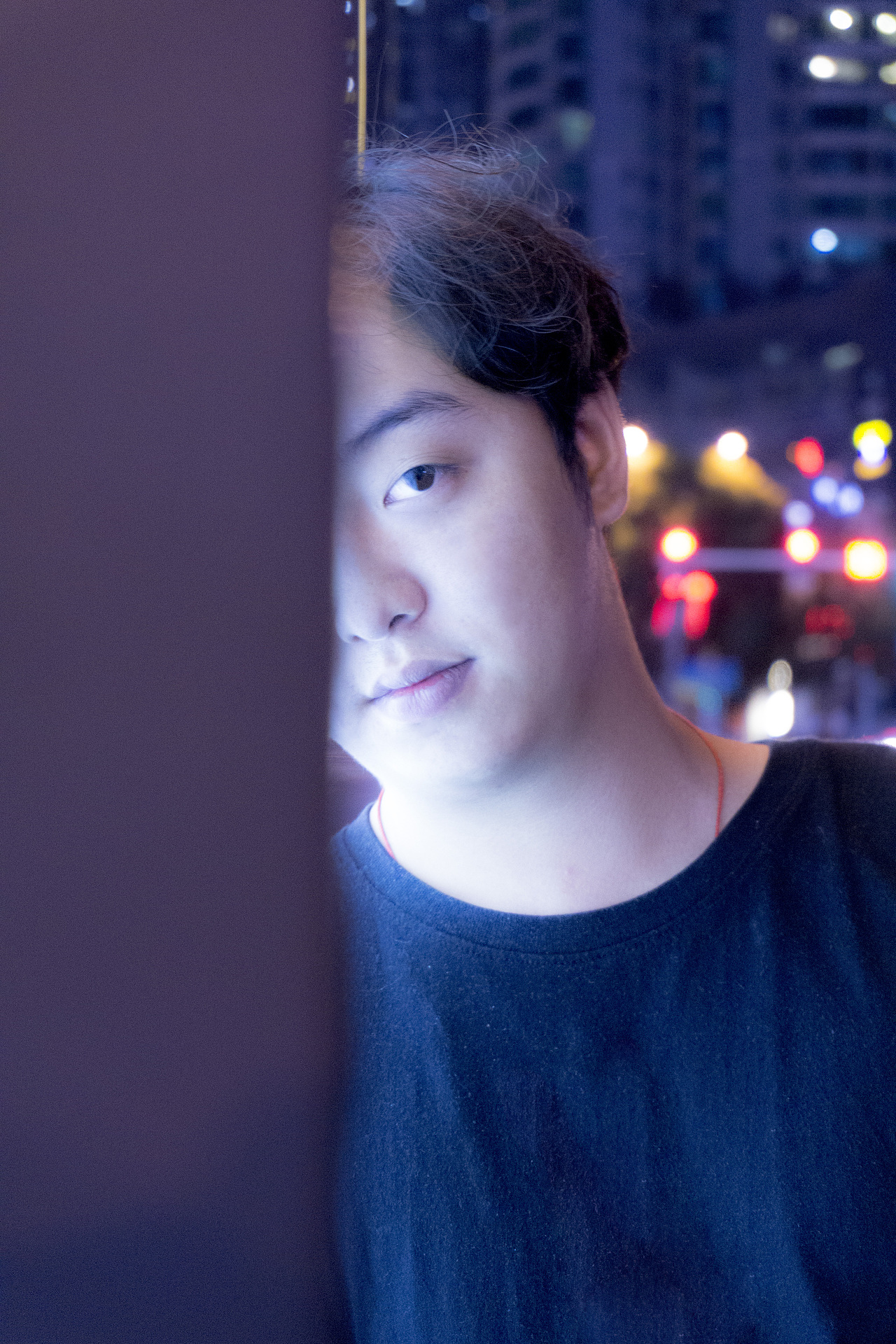 夜景游拍,微单拍摄