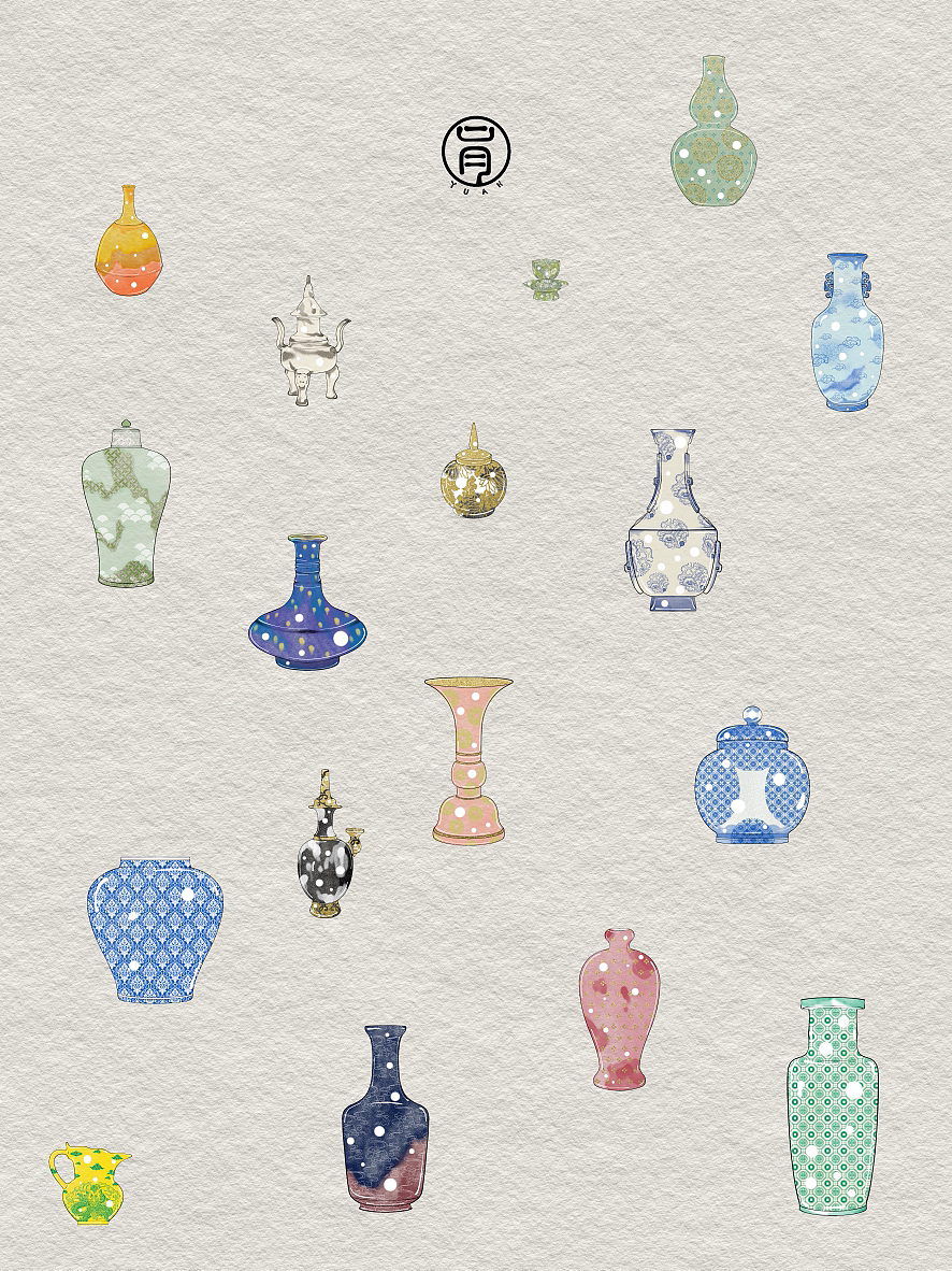 请看 这是我的古董（图ZMzI1MTE1NzQw） - 艺术插画 - 站酷设计师橘子君tachibana原创素材 - 站酷ZCOOL