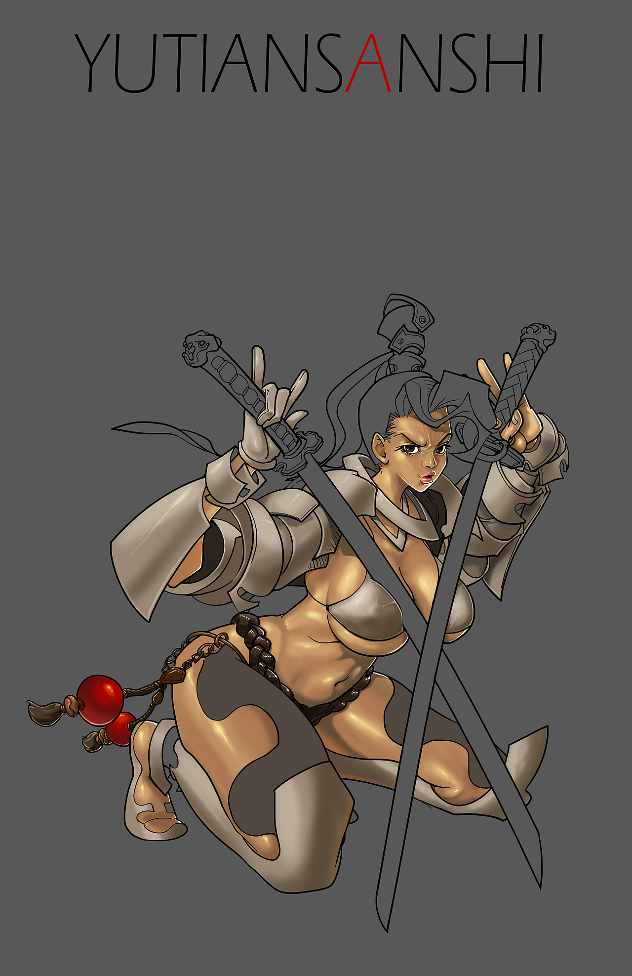 上色步骤（图ZMTAxNzMxODQ=） - 创作习作 - 站酷设计师雨田三石原创素材 - 站酷ZCOOL