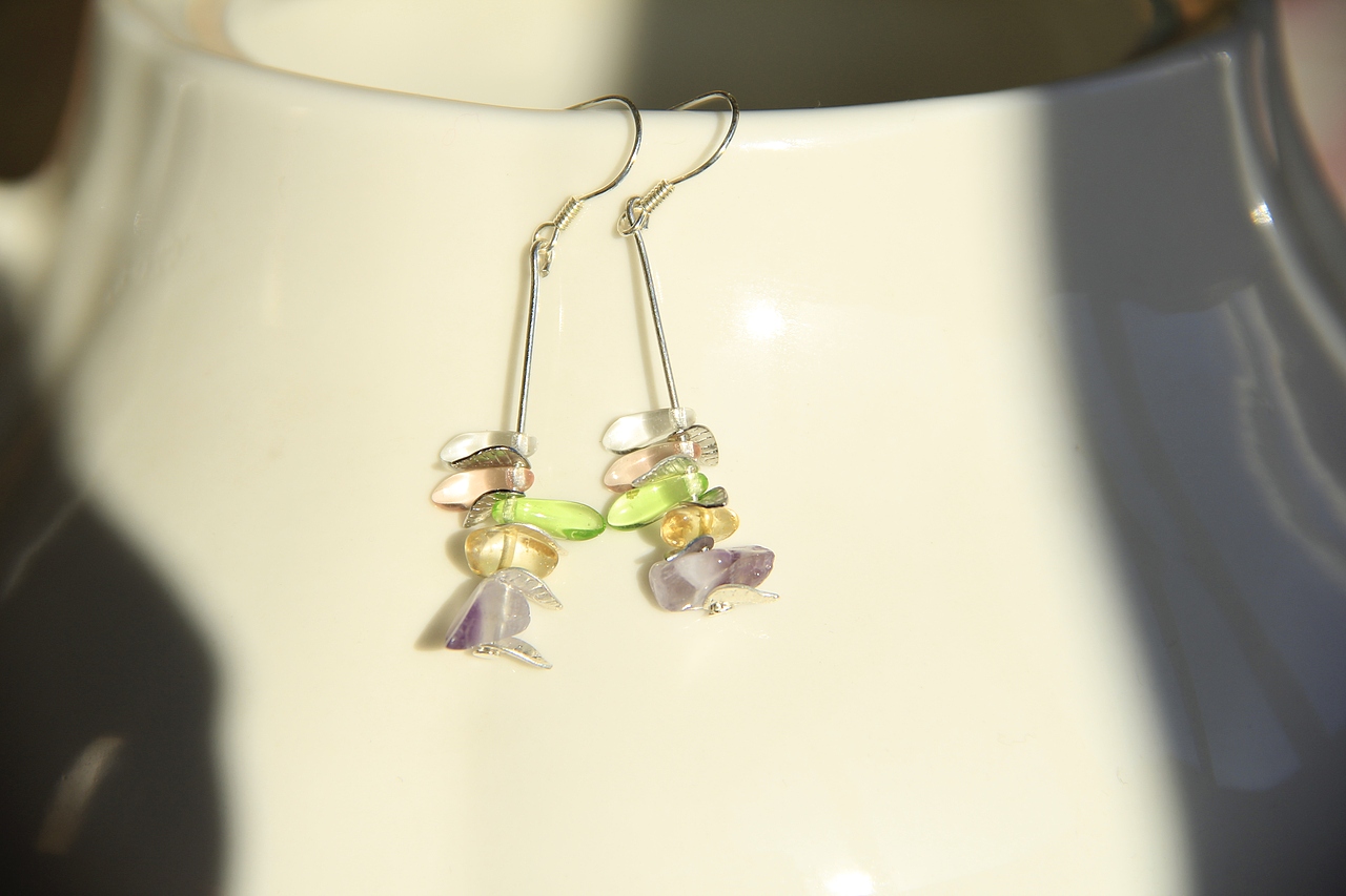 【原创手工耳坠】——【初心】（图ZMzQxMzk1ODg=） - 首饰设计 - 站酷设计师孙囍瑶原创素材 - 站酷ZCOOL