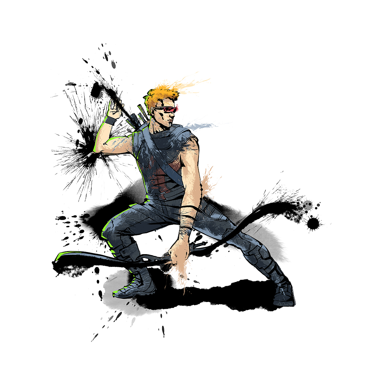 蹭个热度，复仇者联盟（图ZMTE0Mjg5NzY4） - 商业插画 - 站酷设计师小艺侠原创素材 - 站酷ZCOOL