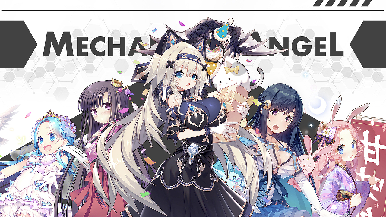 项目原创作品-《Mechanical Angel》(2019)(图ZMTg3NTg1MDUy) - 游戏UI - 站酷设计师S_Leaf原创素材 - 站酷ZCOOL