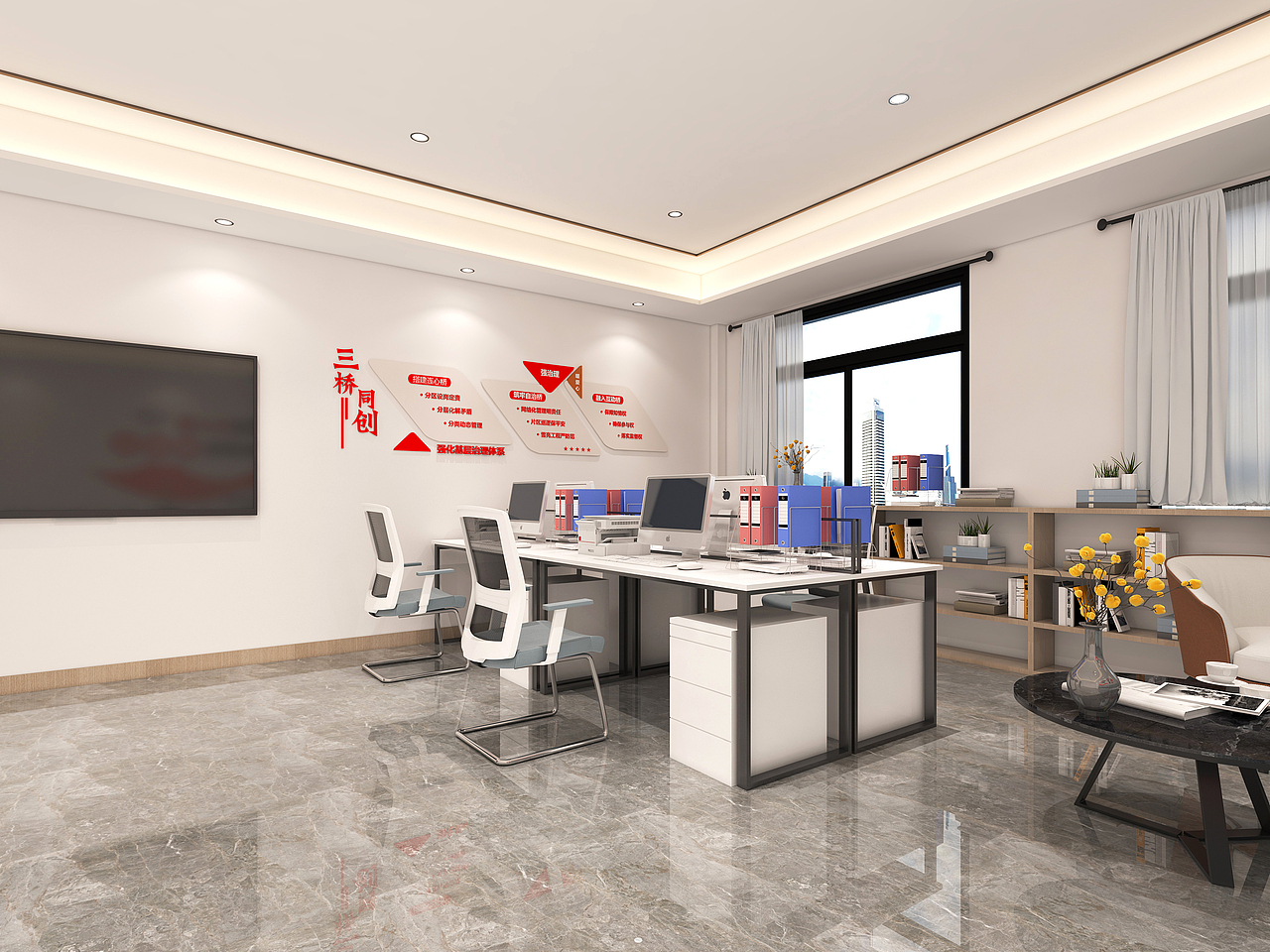 西山村党群服务中心（图ZMjgyOTQxODg4） - 展陈设计 - 站酷设计师大鹏文化设计原创素材 - 站酷ZCOOL