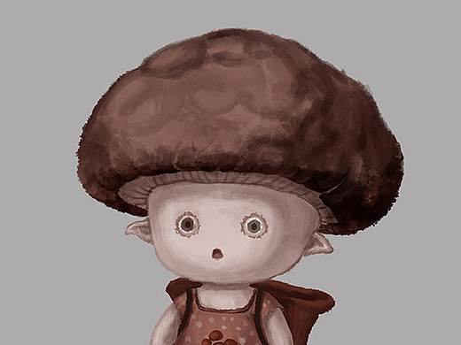 香菇拟人（个人主页-ZMzUwMTUwNjA=） - 概念设定 - 站酷设计师丢丢墨汁原创素材 - 站酷ZCOOL