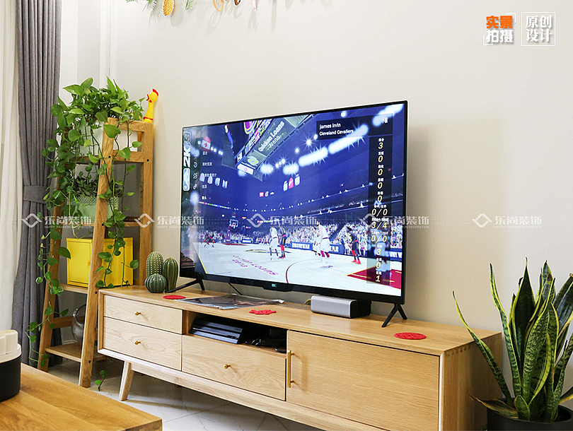 向阳驿90平米北欧风格实景图