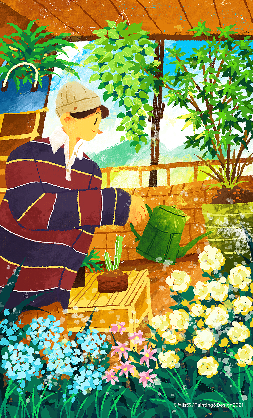 一个人的24节气（夏秋篇）（图ZMjc2ODEwMzg0） - 创作习作 - 站酷设计师星野森forest原创素材 - 站酷ZCOOL