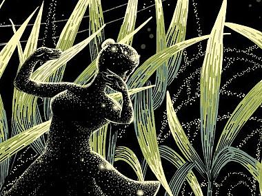 甘蔗田 · Sugercane 点画