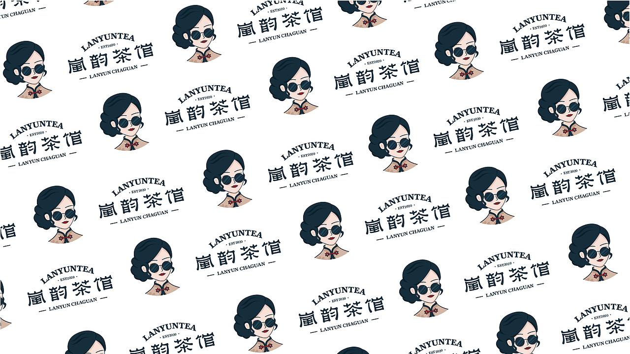 岚韵茶馆 品牌（图ZMjM0NTE4NzIw） - 品牌 - 站酷设计师是yoyo呀原创素材 - 站酷ZCOOL