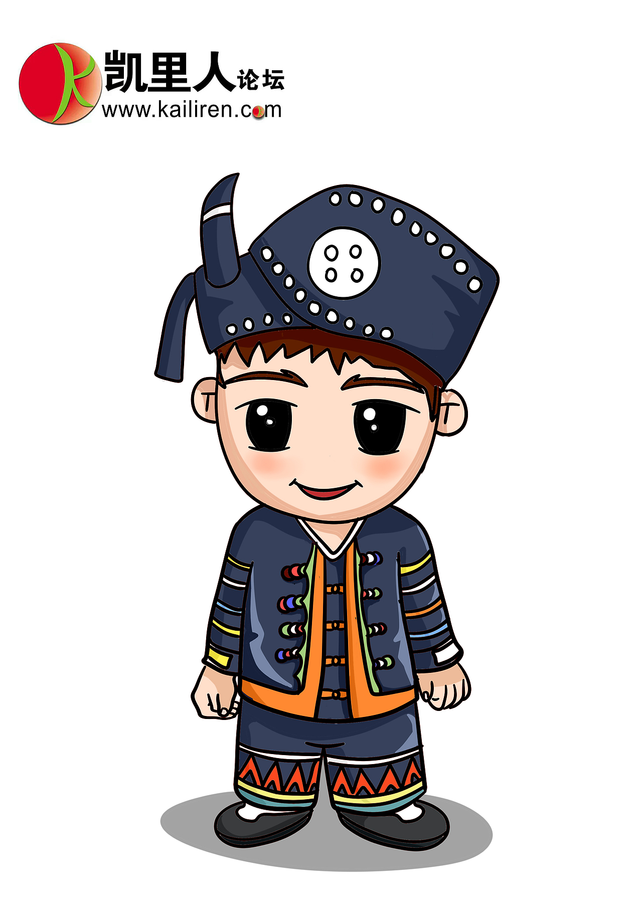 项目插画 人物形象设计