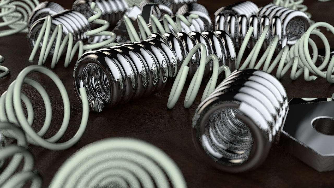 3D弹簧渲染（图ZMTc0MzgwMDA=） - 机械/交通 - 站酷设计师王小亿原创素材 - 站酷ZCOOL