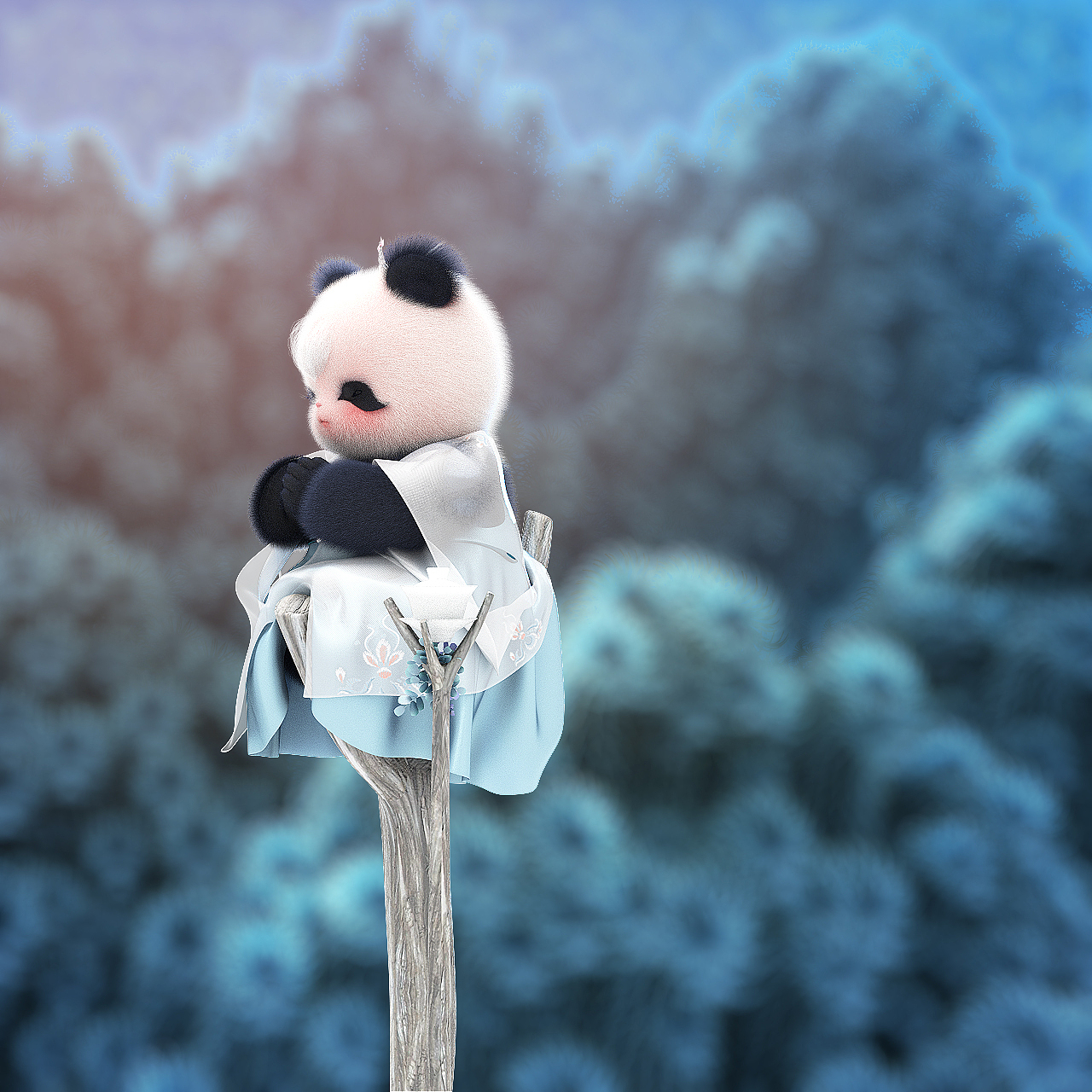 凤眸打坐 | 有的人，上一秒仙气飘飘，下一秒……