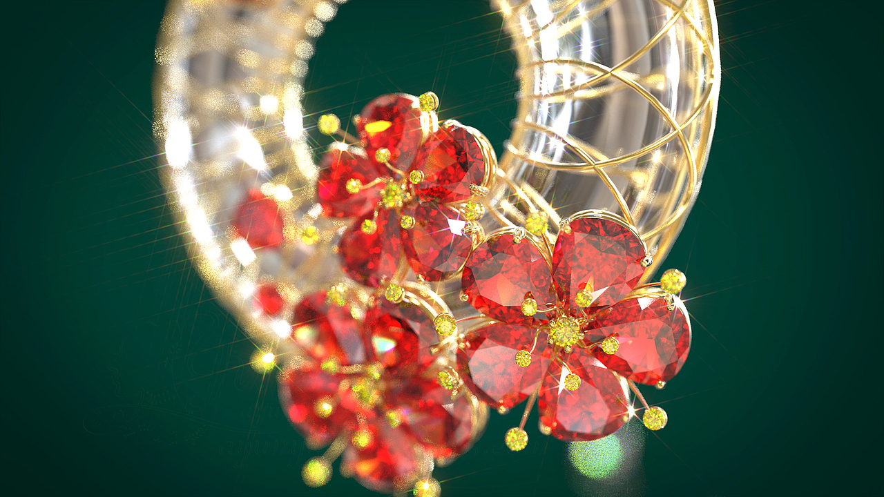 a-Yun原创珠宝设计.梅香如故