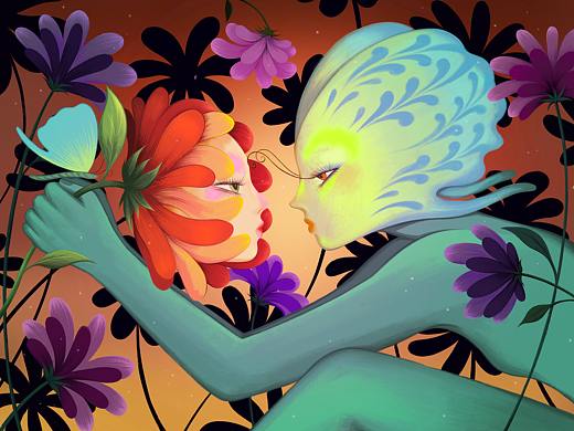 蝶（三）（個人主頁-ZNjA1OTU5MzI=） - 創(chuàng)作習作 - 站酷設計師加糖力比多原創(chuàng)素材 - 站酷ZCOOL