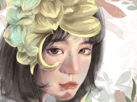 更新一下，乖乖小猫陪我画画