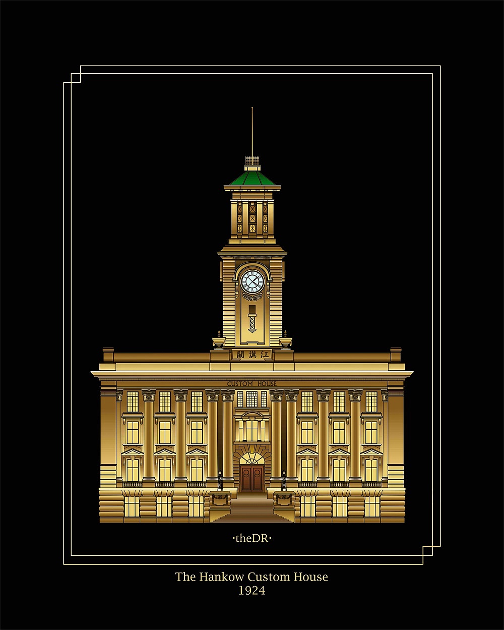 武汉老建筑主题插画（图ZMjEyNzExODcy） - 商业插画 - 站酷设计师theDR2020原创素材 - 站酷ZCOOL