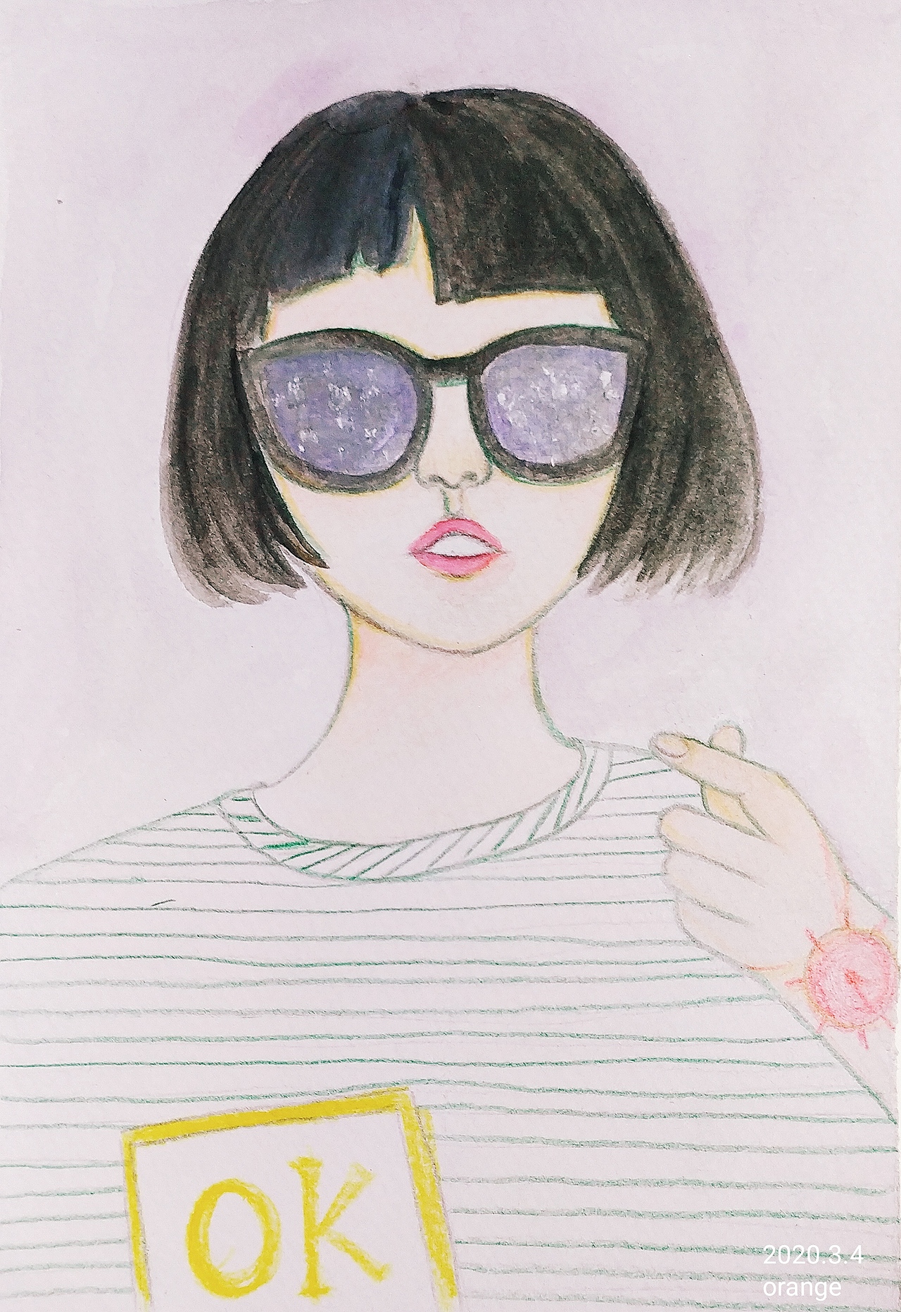 水彩小姐姐（图ZMjAwMTI3MzIw） - 创作习作 - 站酷设计师桔桔桔o原创素材 - 站酷ZCOOL