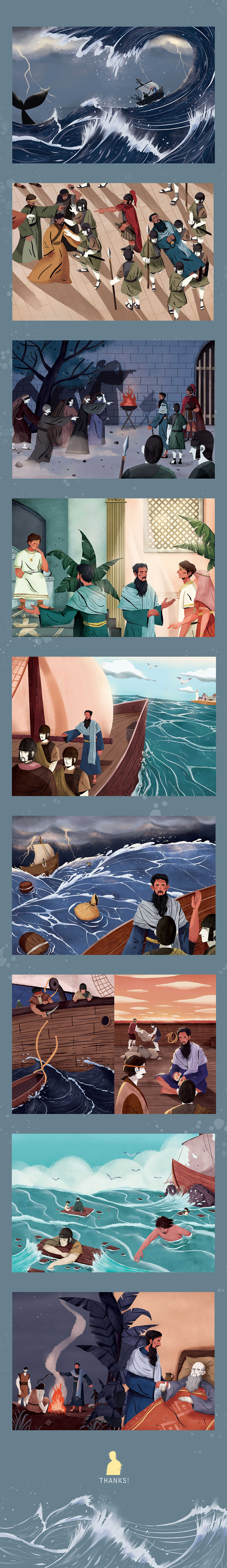 绘本《惊险之旅》（图ZMTgxMDY2MDA4） - 商业插画 - 站酷设计师無境Jean原创素材 - 站酷ZCOOL