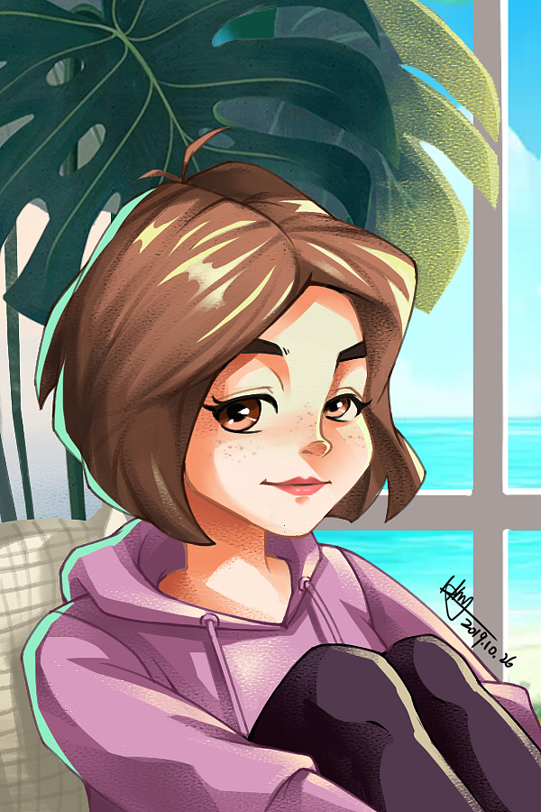 人物插画（图ZMjA1MDA3ODI4） - 创作习作 - 站酷设计师89玲洋原创素材 - 站酷ZCOOL