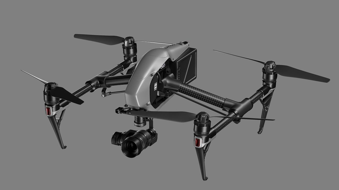 【产品渲染-无人机】