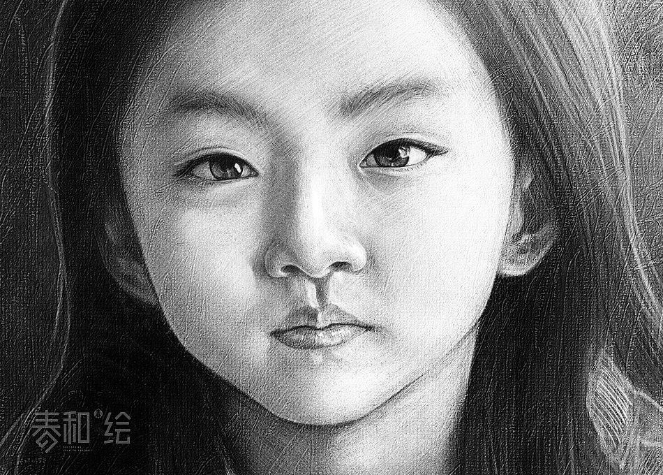 萝莉素描一枚（图ZMjYxOTY1ODg=） - 商业插画 - 站酷设计师春和绘原创素材 - 站酷ZCOOL