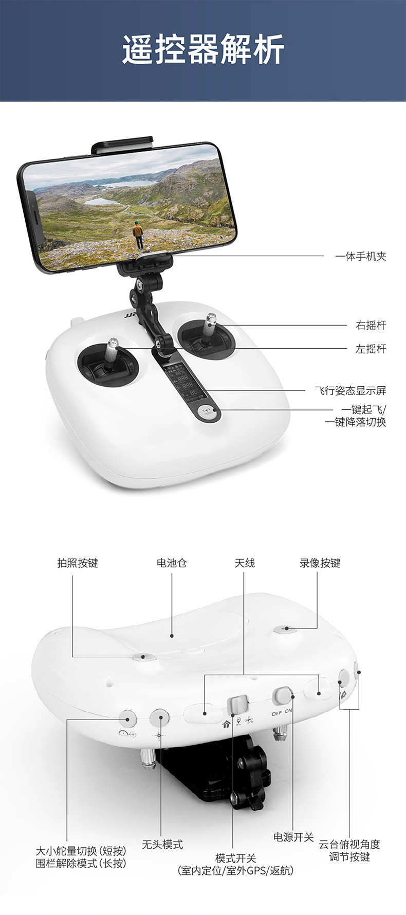 X6两轴云台无人机（图ZMTY4NTYwOTQw） - 电商 - 站酷设计师小柴设计2原创素材 - 站酷ZCOOL