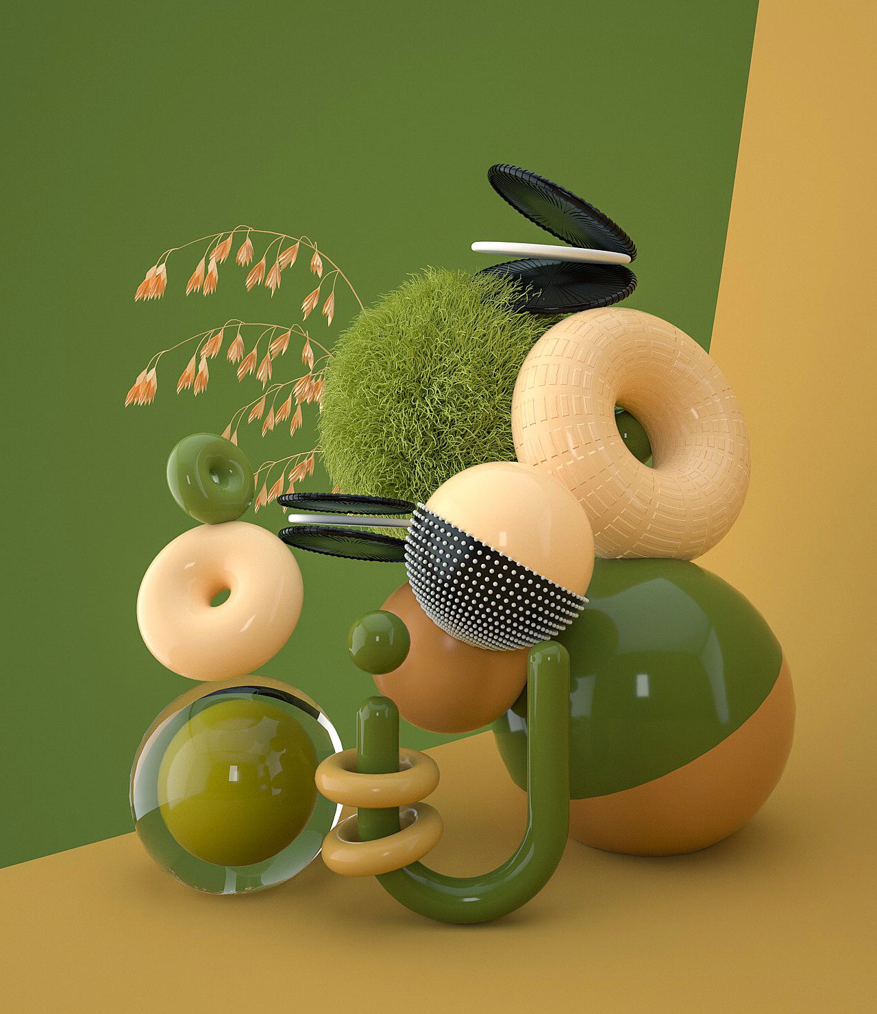 c4d建模渲染 oc渲染