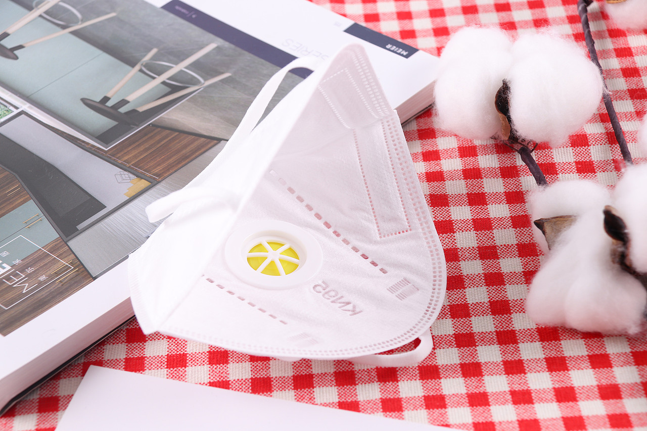 B04居家日用\C02-防护用品\V01KN95带呼吸阀口罩X1