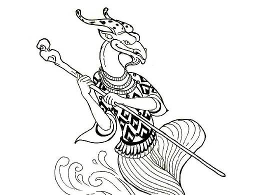 山海经神兽考（个人主页-ZNDY5MDM3MzY=） - 概念设定 - 站酷设计师MUGU工舍原创素材 - 站酷ZCOOL