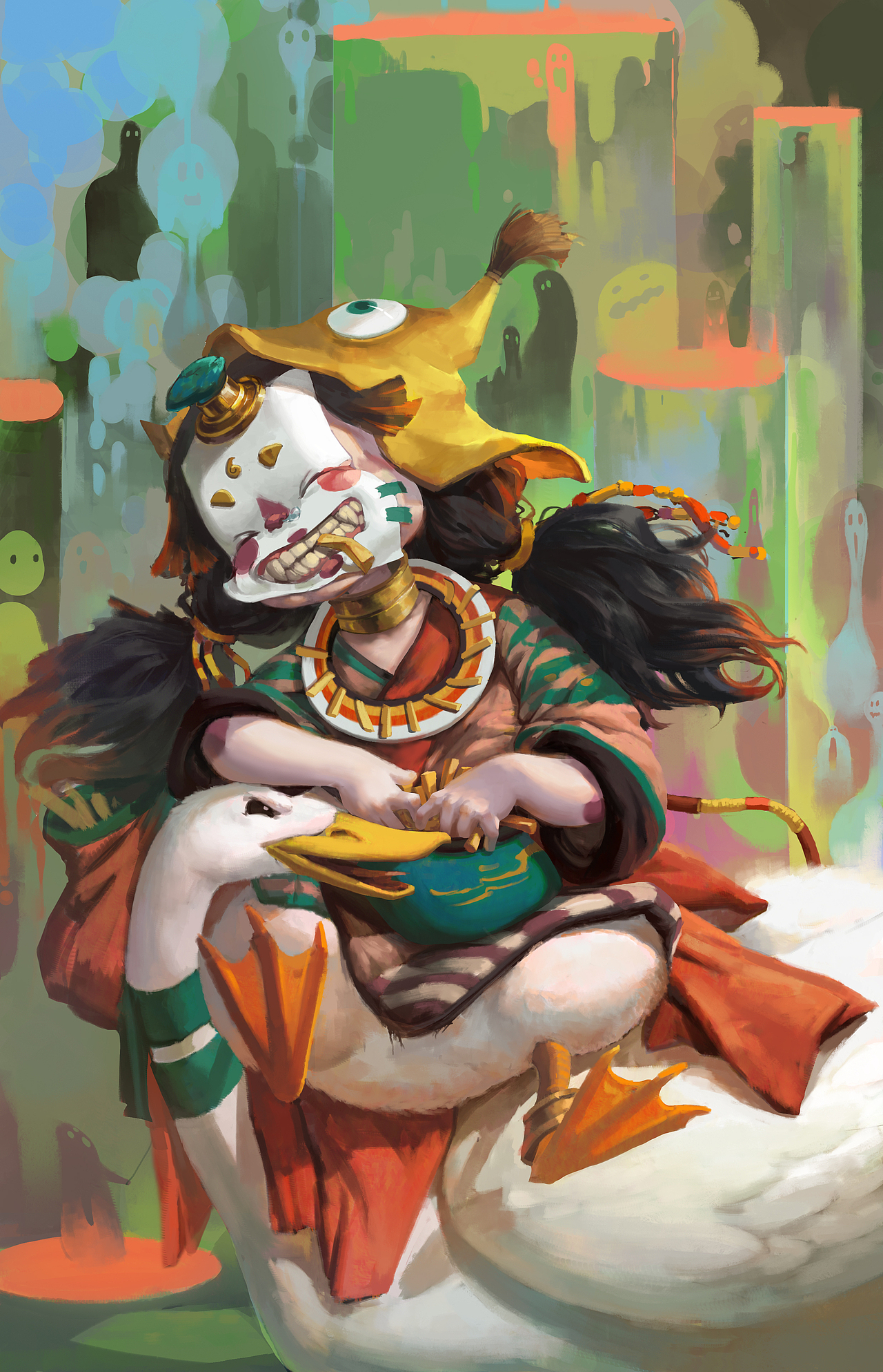 29分享收藏网易游戏-猫和老鼠手游 宣传图绘制第五人格三周年监管者的