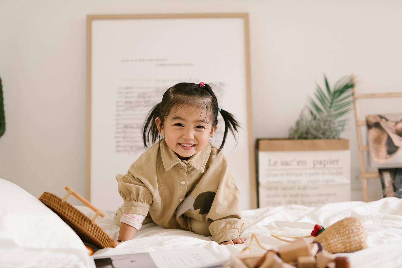 糖果色的秋天,甜甜的你