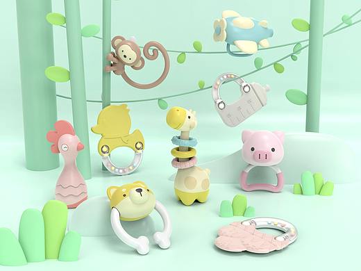 搖鈴（個人主頁-ZNDEyNzY4NjQ=） - 玩具 - 站酷設計師qazopl原創(chuàng)素材 - 站酷ZCOOL