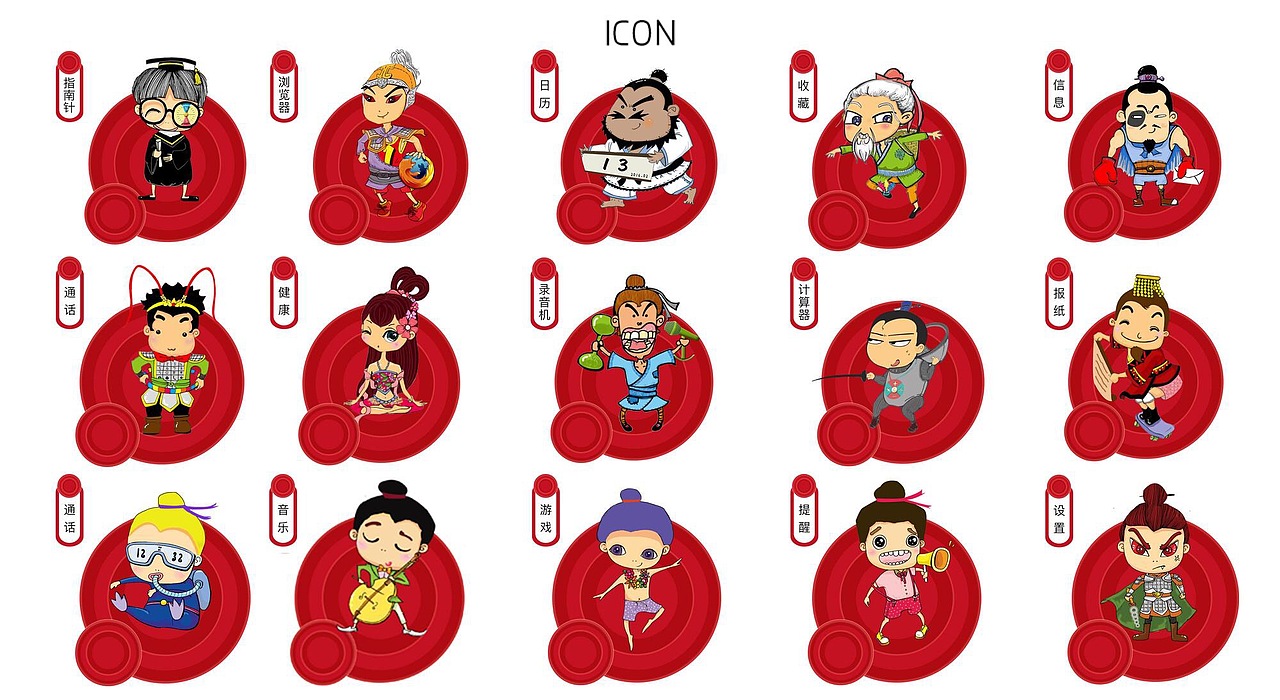 三国主题icon