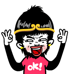 仁猴和毕加猪表情表情包