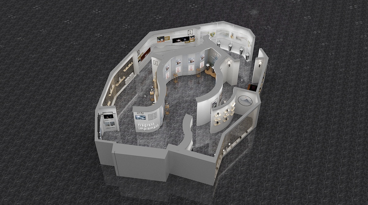 瓷器展厅 效果图设计（图ZMjExNzA0ODY4） - 其他三维 - 站酷设计师艺汇设计原创素材 - 站酷ZCOOL